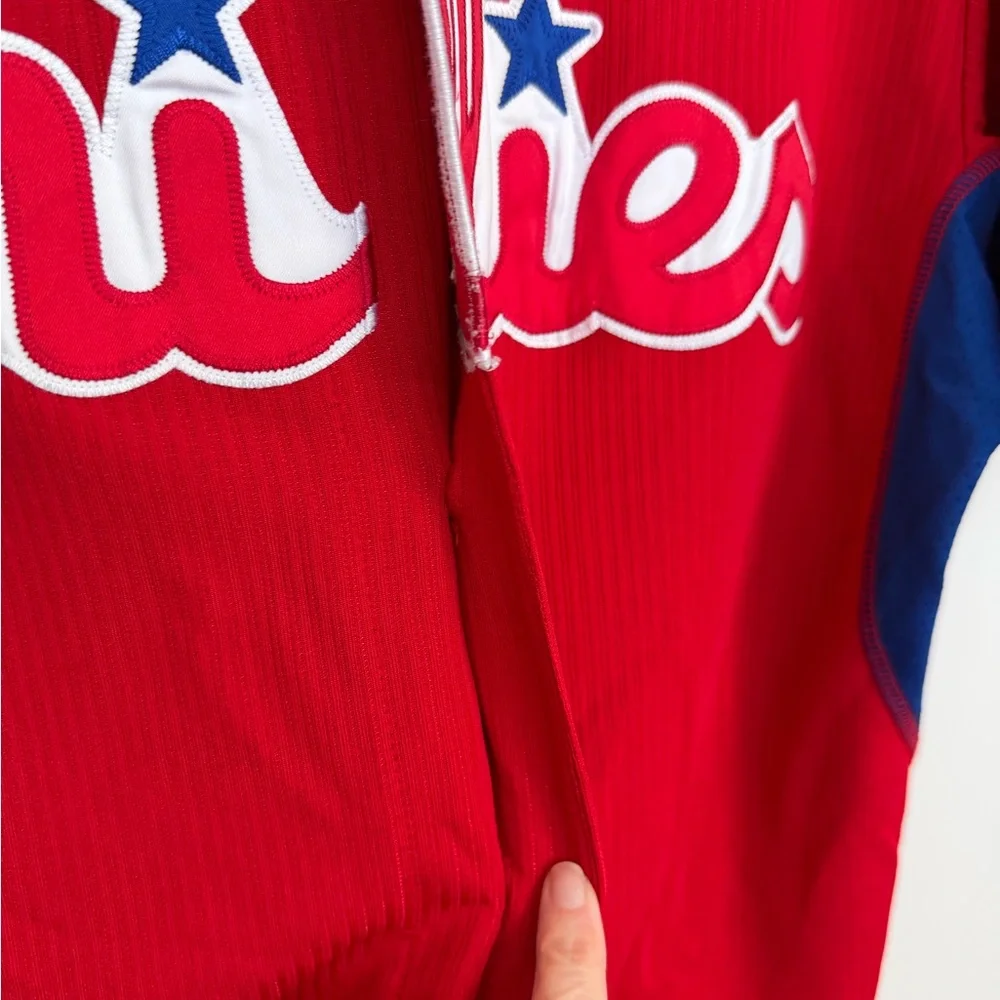 Majestic Phillies Red Baseball Jersey - Excellent condition - Picture 4 of 15
